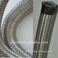 304 stainless steel wire braided ptfe hose